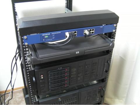 ラックに積むとこんな感じ