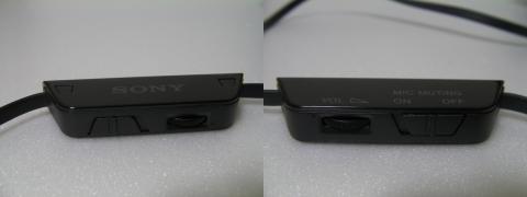 ボリュームとマイクのミュート操作が手元で出来ます。