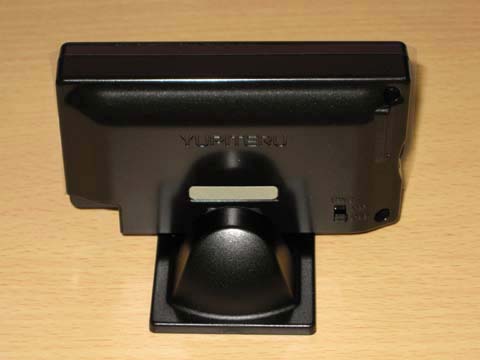 専用ブラケットにセットした状態です。