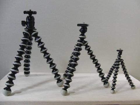 写真2:三種類(雲台付)