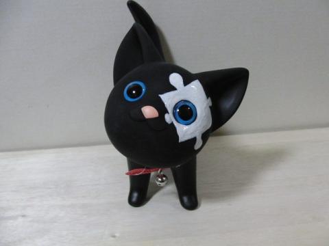 写真1:猫のオブジェ?