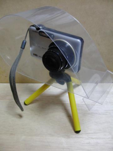 画像1:雨具装着時