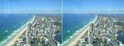 画像3:展望台からの景色(右:編集前、左:編集後))