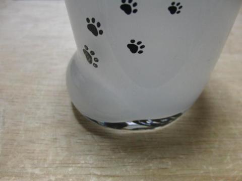 写真2:グラス下部拡大