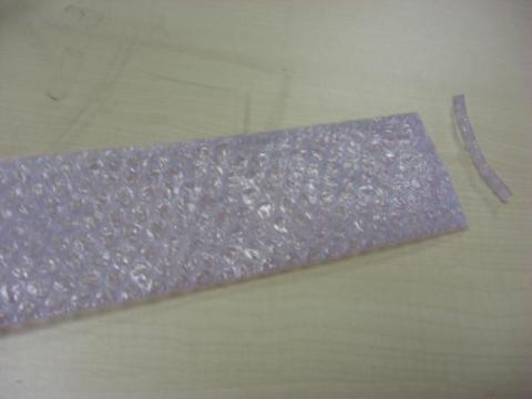 写真9:3辺目圧着