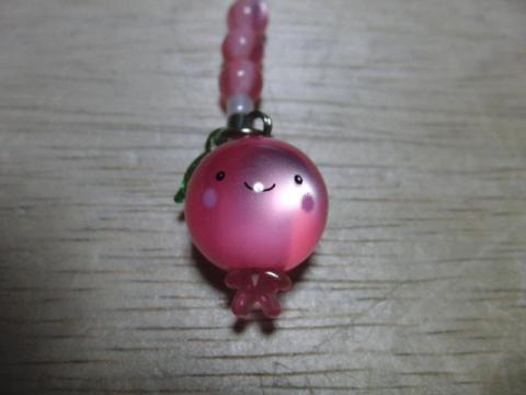 写真1:ももちゃんストラップ