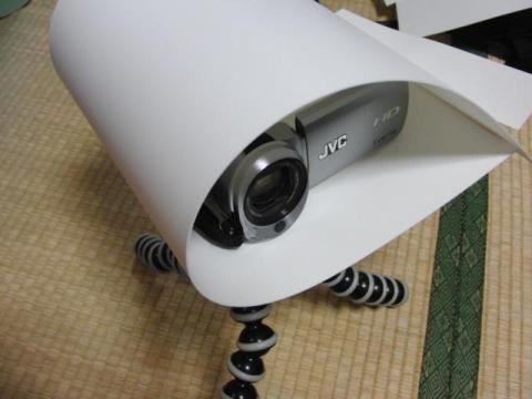 写真1 デジタルカメラ用日傘