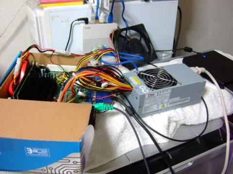 図5、セットアップ時の環境