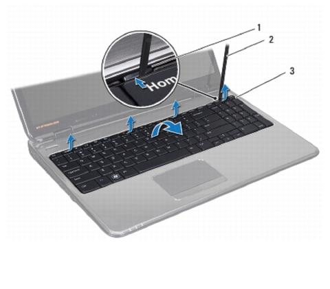 キーボードの外し方