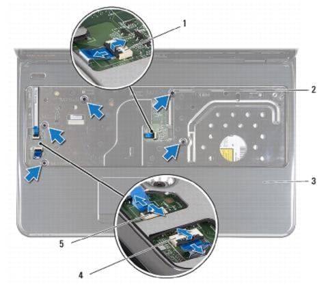 ネジ、ケーブル外し