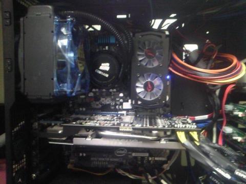 各パーツ、配線完了