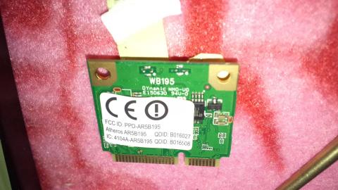 元々搭載されていたカードです。