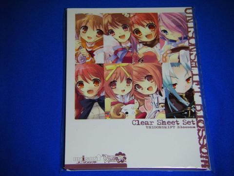 UNISONSHIFT Blossom Clear Sheet Set