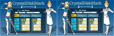 FAT32でSATA接続時のスペック