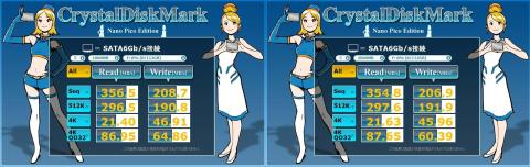 SATA6Gb/s接続時