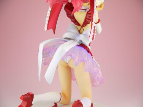 その上、透明なスカート♥