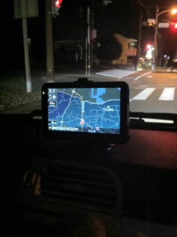 信号待ちの一こま