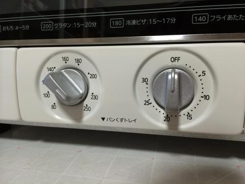 温度(左)と時間(右)