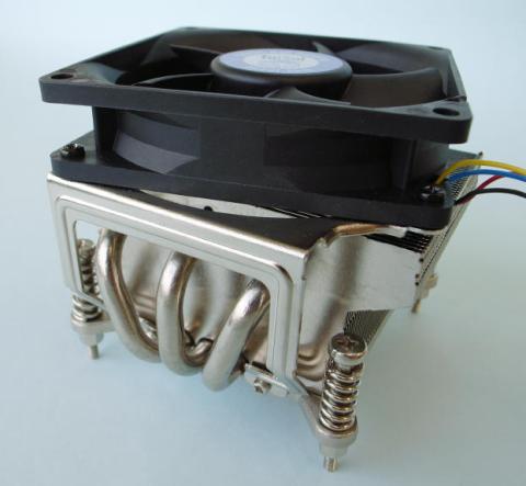 エアダクトを取り外した状態