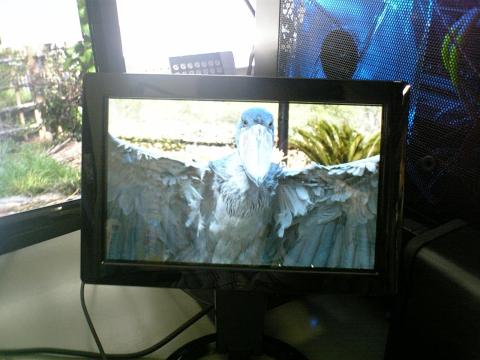 サブディスプレイを認識