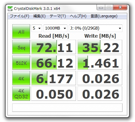 usb 3.0接続(FAT 32)三回目