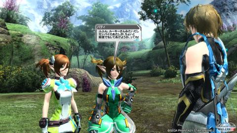 特定の人物との会話