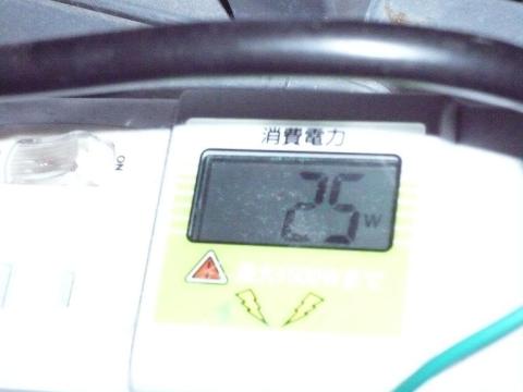 アイドル時消費電力