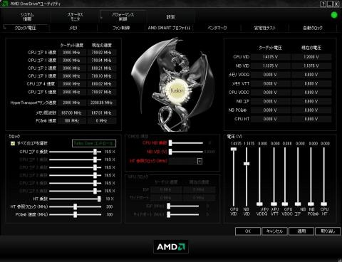 AMD OD x19.5