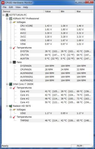 2600k@4.8GHz HWM