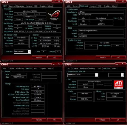 4.8GHz常用中CUP-z