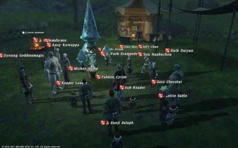 増え鬼開始前のひとコマ