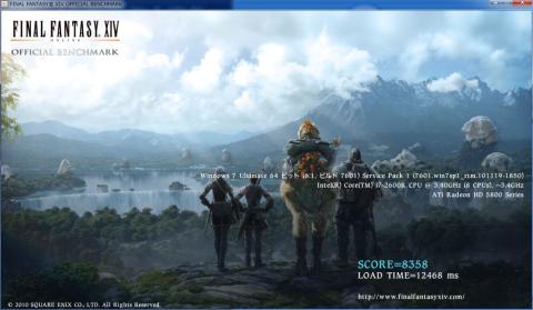 2600k@OC4.8GHz FFXIV Lo