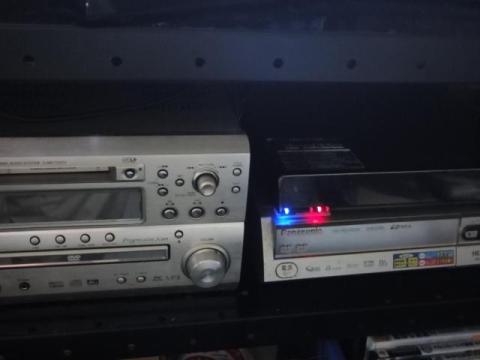 ダビング中の本体ランプ