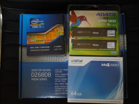 今回そろったパーツ達