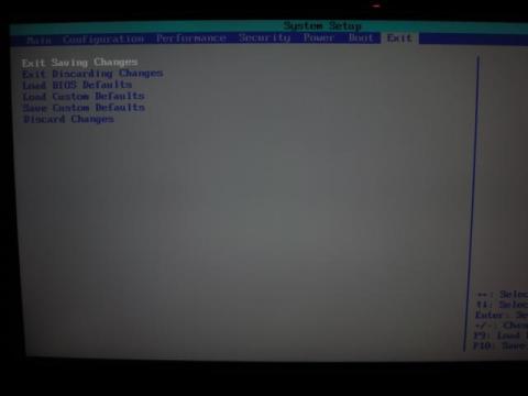 BIOS Exit