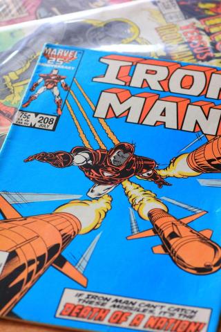 島で入手したコミック1986年7月号。