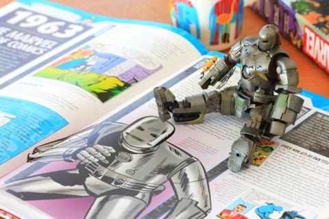 1963年に登場したアイアンマンをモチーフに生み出された造形。