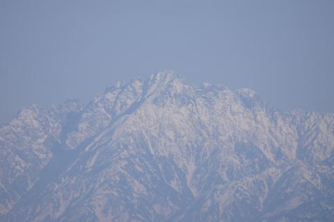 立山連峰(シグマ望遠)