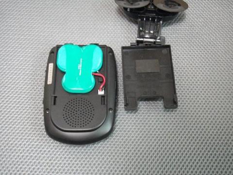 脱着式充電と格納部分