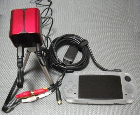 PSPに接続し画像を出力