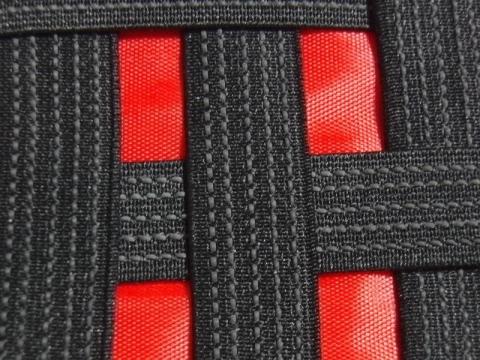 ゴムバンド(灰色の糸が滑り止めのゴム製)