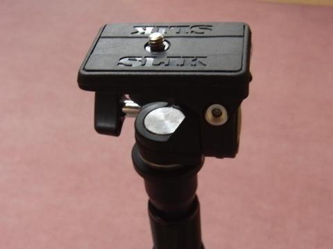 SポールとミニⅡの雲台接続