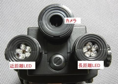 LEDとカメラ