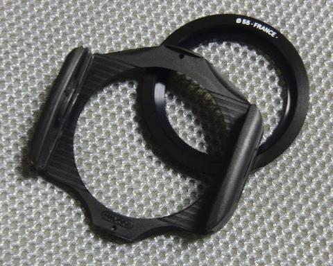 フィルターホルダーと