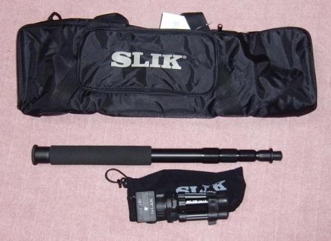 SポールIIとSLIK miniを収納