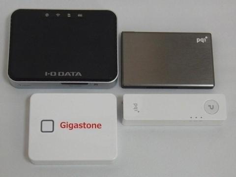 WiFiストレージ機器一覧