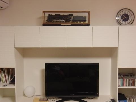 2階リビングに設置