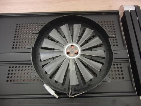 ファン取り外し