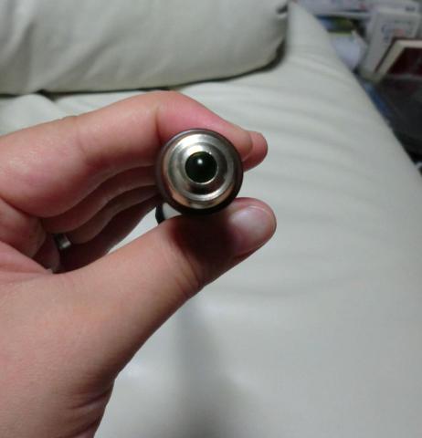 杖の後方の金属の部分を回して・・・