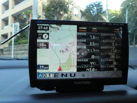 OBDⅡ画面です。